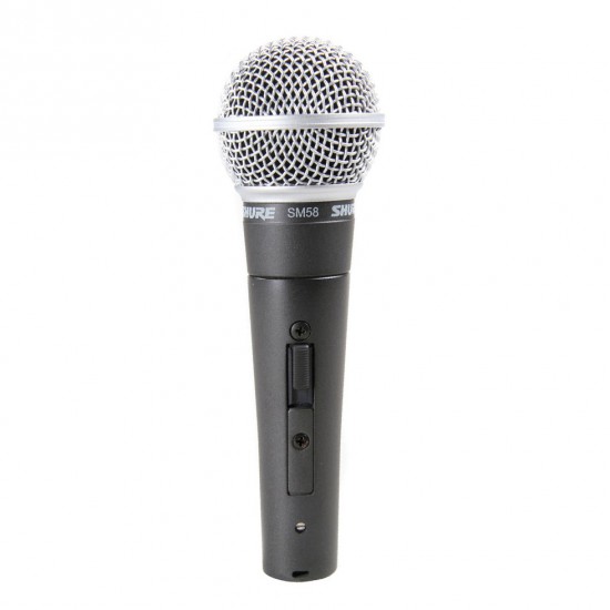 Microphone with switch on/off Shure SM58S